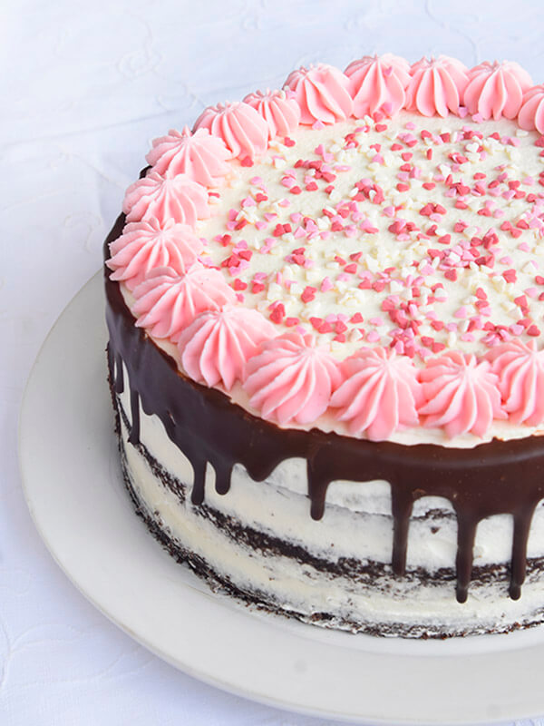 עוגת יום הולדת אורך