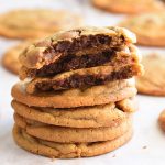 עוגיות שוקולד צ'יפס במילוי בראוניז – ברוקיז brookies